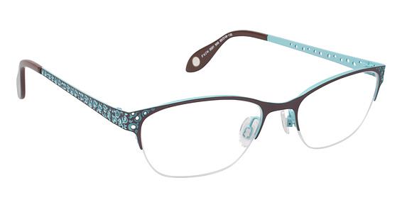 FYSH \ F-3531 \ BROWN TURQUOISE \ 545 \ 53-18 \ 135 \ OPTICAL