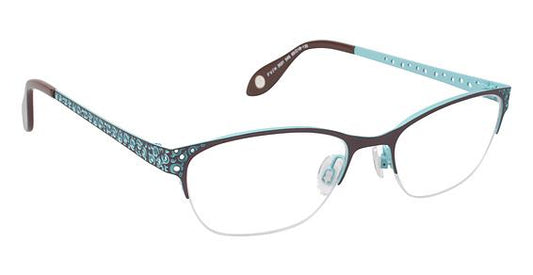 FYSH \ F-3531 \ BROWN TURQUOISE \ 545 \ 53-18 \ 135 \ OPTICAL