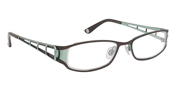 FYSH \ F-3419 \  BROWN AQUA \ 391 \ 52-18 135 \ OPTICAL