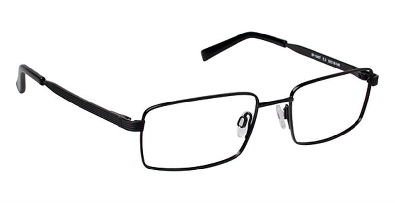 SUPER FLEX \ SF-1040T \ BLACK \ 3 \ 54- 18 \ 145 \ Optical Frame 