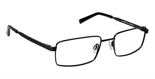 SUPER FLEX \ SF-1040T \ BLACK \ 3 \ 54- 18 \ 145 \ Optical Frame 
