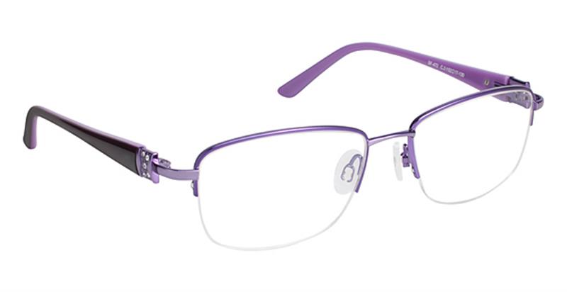 SUPER FLEX \ SF-472 \ PURPLE \ 3 \ 52- 17 \ 130 \ Optical Frame 