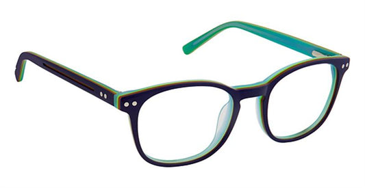 SUPERFLEX KIDS \ SFK-214 \ BLUE BROWN LIME \ S301 \ 43-16-120 \ OPTICAL