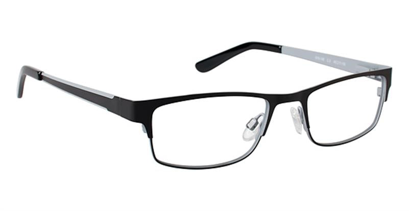 SUPER FLEX KIDS \ SFK-148 \ BLACK GREY \ 3 \ 48 - 17 \ 135 \ OPTICAL
