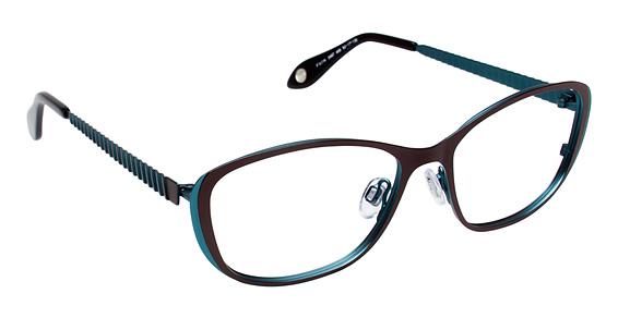 FYSH \ F-3497 \ BROWN AQUA \ 400 \ 52-17 \ 135 \ OPTICAL