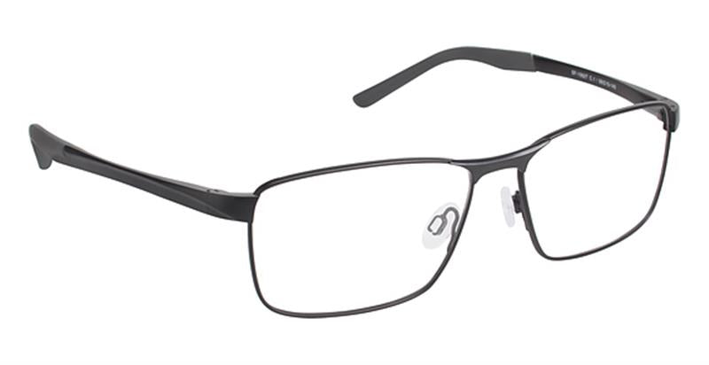 SUPER FLEX \ SF-1062T \ BLACK \ 1 \ 56- 15 \ 140 \ Optical Frame 