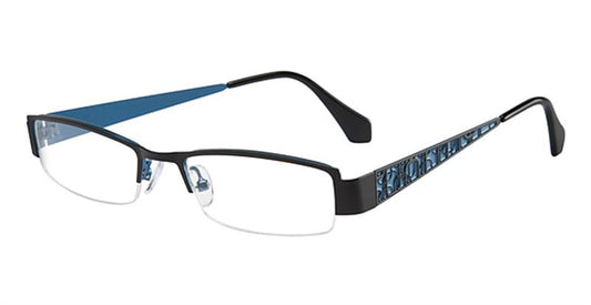 KLIIK \ K-297 \ BLACK BLUE \ 117 \ 50-18 \ 135 \ OPTICAL