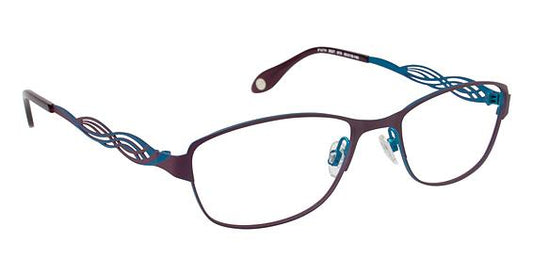 FYSH \ F-3527 \ PLUM COBALT \ 613 \ 55-18 \ 140 \ OPTICAL
