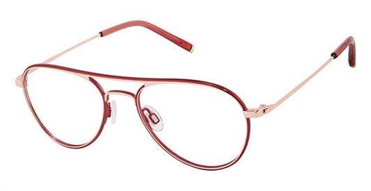 KLIIK \ K-661 \ BURGUNDY ROSE GOLD \ S206 48-17-135 \ OPTICAL