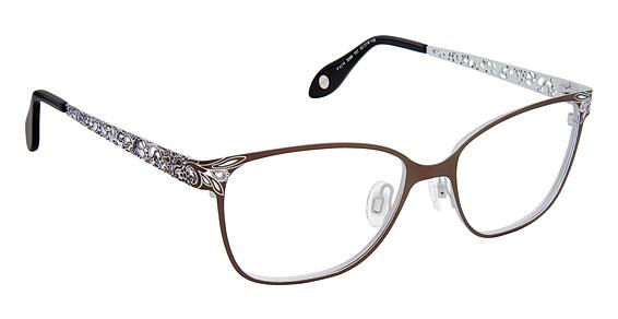 FYSH \ F-3588 \ BROWN SILVER \ 757 \ 52-16 \ 135 \ OPTICAL