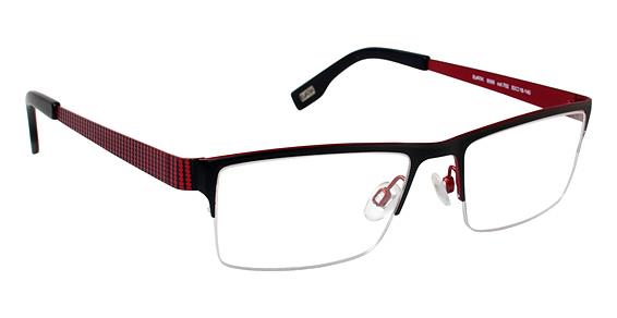 EVATIK \ E-9096 \ BLACK RED \ 702 \ 53-18 140 \ OPTICAL