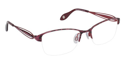 FYSH \ F-3549 \ RED LEOPARD \ 337 \ 53-18 \ 135 \ OPTICAL