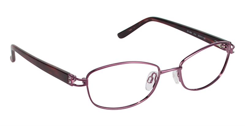 SUPER FLEX \ SF-466 \ ROSE \ 3 \ 52- 17 \ 135 \ Optical Frame 