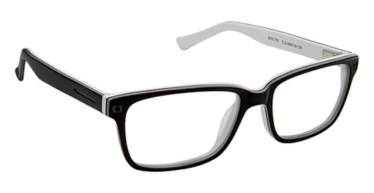 SUPER FLEX KIDS \ SFK-176 \ BLACK WHITE \ 48-15 \ 130 \ 2 \ OPTICAL