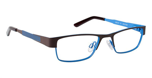 SUPER FLEX KIDS \ SFK-147 \ BROWN BLUE \ 1 \ 44 - 16 \ 120 \ OPTICAL