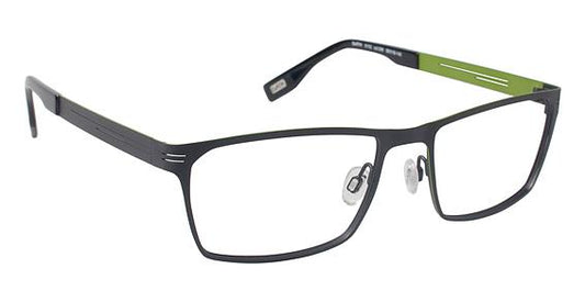 EVATIK \ E-9102 \ GREY GREEN \ 336 \ 56-18 145 \ OPTICAL