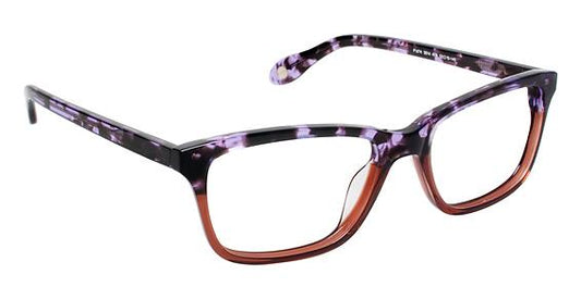 FYSH \ F-3514 \ PURPLE TORTOISE \ 418 \ 53-18 \ 140 \ OPTICAL