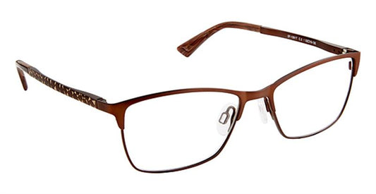 SUPER FLEX TITANIUM \ SF-1081T \ BROWN GOLD \ 3 \ 54-16-140 \ OPTICAL