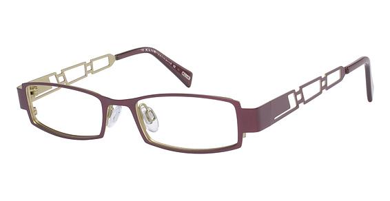 KLIIK \ K-414 \ MAROON LEMON \ 228 \ 45-17 \ 135 \ OPTICAL