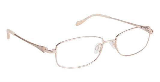 SUPER FLEX \ SF-1063T \ GOLD \ 1 \ 52- 17 \ 135 \ Optical Frame 
