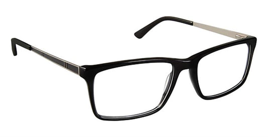 SUPER FLEX \ SF-513 \ BLACK \ 1 \ 58-18 \ 150 \ Optical Frame 