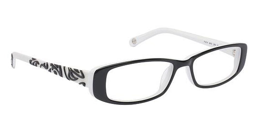 FYSH \ F-3410 \ BLACK WHITE \ 276 \ 51-16 \ 135 \ OPTICAL