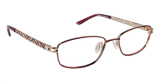 SUPER FLEX \ SF-1045T \ BURGUNDY GOLD \ 2 \ 53- 17 \ 135 \ OPTICAL