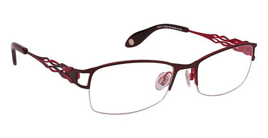 FYSH \ F-3520 \ CHOCOLATE RED \ 352 \ 52-18 \ 135 \ OPTICAL