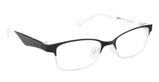 SUPER FLEX KIDS \ SFK-127 \ BLACK WHITE \ 2 \ 47- 17 \ 130 \ OPTICAL