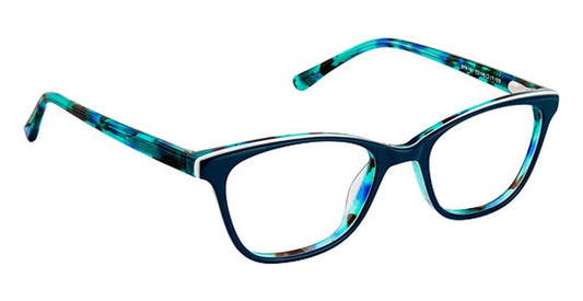 SUPER FLEX KIDS \ SFK-181 \ NAVY TURQUOISE \ 3 \ 45-17 \ 125 \ OPTICAL