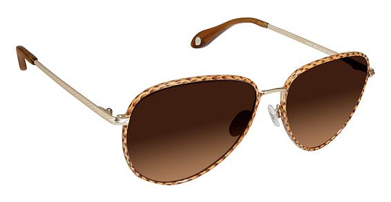 FYSH \ F-2021 \ BROWN BOA GOLD \ 236 \ 57-15 \ 138 \ SUNGLASS