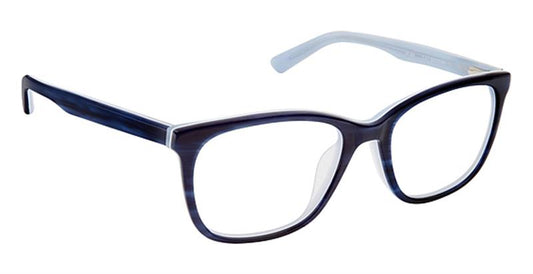 SUPER FLEX \ SF-506 \ NAVY \ 3 \ 54-18 \ 145 \ Optical Frame 