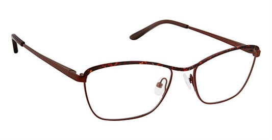 SUPERFLEX TECH \ SF-1112T \ BROWN DEMI TORT \ M202 \ 55-16-140 \ OPTICAL