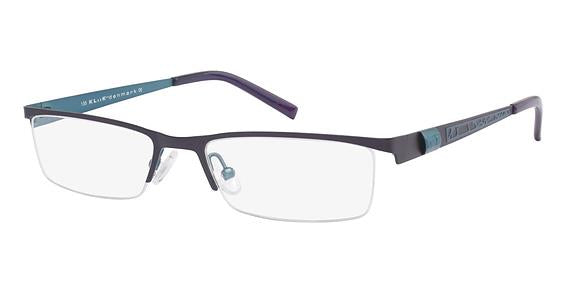 KLIIK \ K-421 \  PURPLE TURQ \ 198 \ 51-17 135 \ OPTICAL