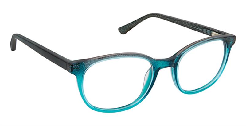 SUPERFLEX KIDS \ SFK-202 \ AQUA GLITTER \ 2 \ 46-18 \ 125 \ OPTICAL