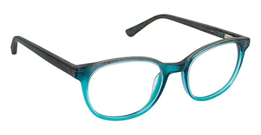 SUPERFLEX KIDS \ SFK-202 \ AQUA GLITTER \ 2 \ 46-18 \ 125 \ OPTICAL