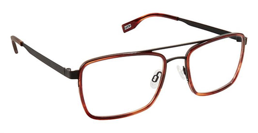 EVATIK \ E-9190 \ BLACK COGNAC \ M212 \ 53-18-140 \ OPTICAL