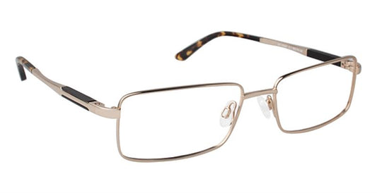SUPER FLEX \ SF-1052T \ GOLD \ 1 \ 54- 18 \ 140 \ Optical Frame 