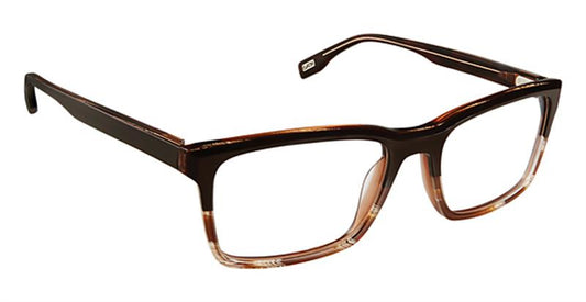 EVATIK \ E-9173 \ BROWN HORN \ 967 \ 54-18 \ 145 \ OPTICAL