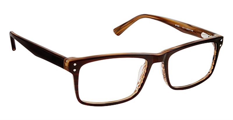 SUPER FLEX \ SF-505 \ BROWN SMOKE \ 1 \ 53-17 \ 140 \ Optical Frame 