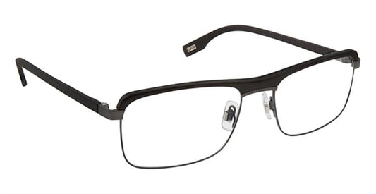 EVATIK \ E-9177 \ MAT BLACK GREY \ 980 \ 57-18 \ 145 \ OPTICAL