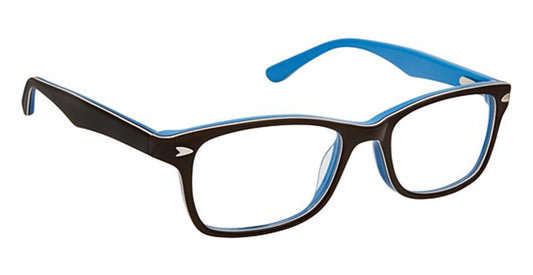 SUPERFLEX KIDS \ SFK-201 \ BROWN BLUE \ 2 \ 43-16 \ 120 \ OPTICAL