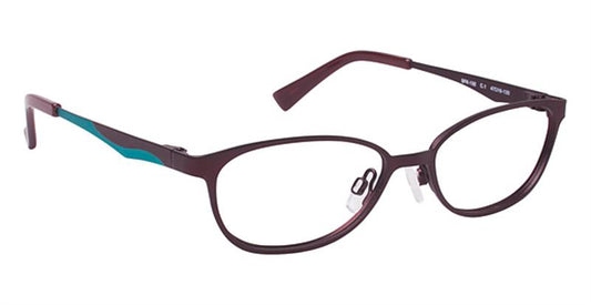 SUPER FLEX KIDS \ SFK-132 \ BROWN TURQUOISE \ 1 \ 47- 16 \ 130 \ OPTICAL