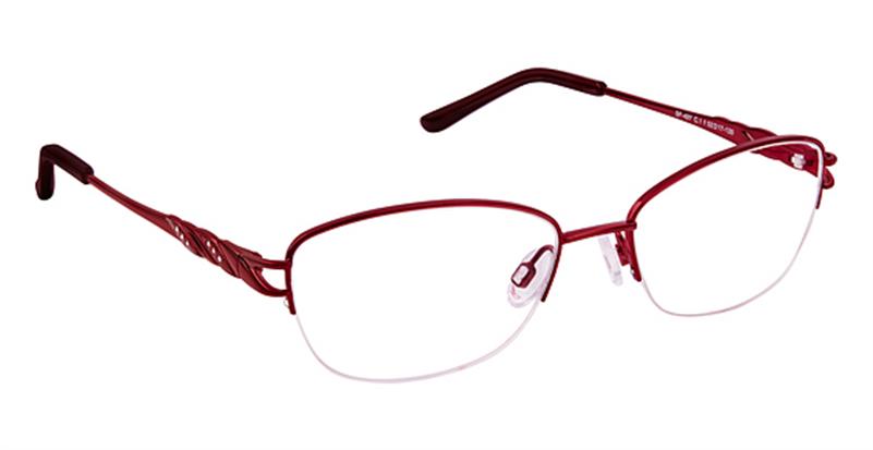 SUPER FLEX \ SF-497 \ BURGUNDY  \ 1 \ 52-17 \ 135 \ OPTICAL