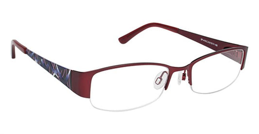 SUPER FLEX \ SF-415 \ BURGUNDY \ 2 \ 49- 17 \ 130 \ OPTICAL