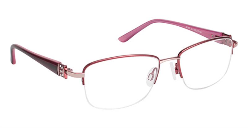SUPER FLEX \ SF-472 \ BURGUNDY \ 2 \ 54- 17 \ 135 \ OPTICAL