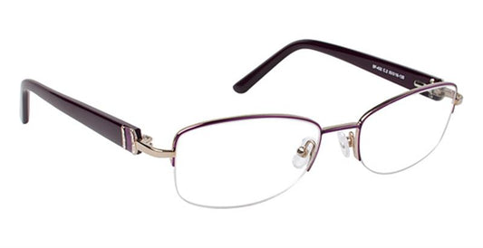SUPER FLEX \ SF-432 \ PURPLE \ 2 \ 53- 18 \ 135 \ Optical Frame 