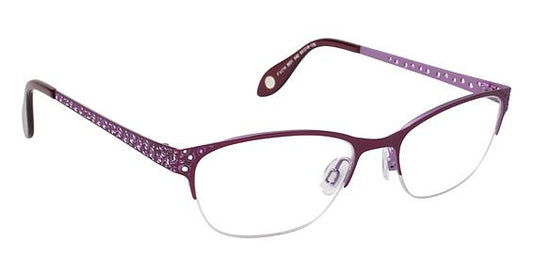 FYSH \ F-3531 \ BURGUNDY LILAC \ 542 \ 53-18 \ 135 \ OPTICAL