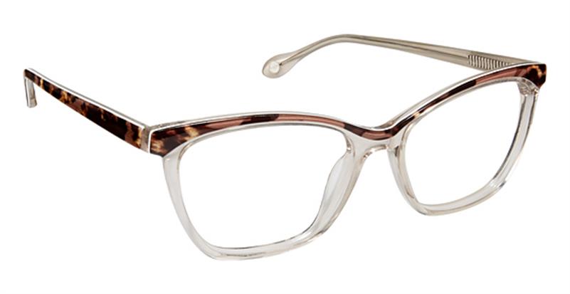 FYSH \ F-3603 \ BROWN LEOPARD \ 815 \ 55-17 \ 140 \ OPTICAL