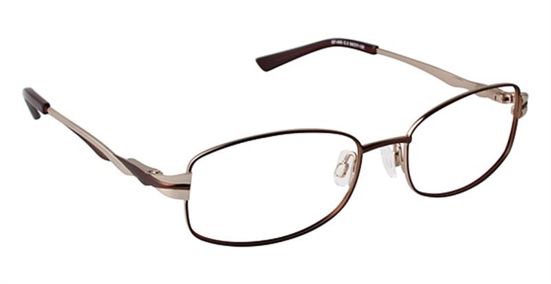 SUPER FLEX \ SF-445 \ BROWN GOLD \ 3 \ 52- 17 \ 130 \ OPTICAL